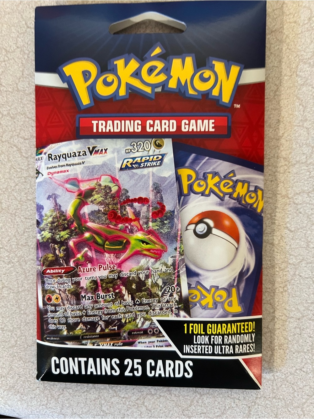 Pokemon trading card game 1 pack (contains 25 cards)